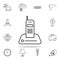 radio telephone icon. Appliances icons universal set for web and mobile