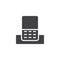 Radio telephone vector icon