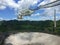 Radio telescope at the Arecibo observatory in Puerto Rico