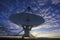 Radio telescope dishes at National Radio Astronomy Observatory in Socorro, NM