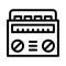 Radio  thin line icon