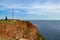 Radio tower on the helgoland island