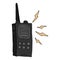 Radio walkie talkie icon. Vector illustration of a radio transmitter, walkie talkie.