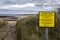 Radioactive contamination - Sandside Beach - Dounreay - Scotland