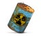 Radioactive pollution concept