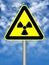 Radioactivity sign