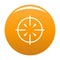 Radiolocator icon orange