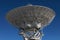 Radiotelescopes at the Very Large Array, the National Radio Observatory in New Mexico,USA