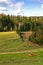 Radocelo mountain landscape at autumn sunny day