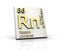 Radon form Periodic Table of Elements