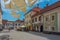 Radovljica, Slovenia, June 19, 2023: People are strolling Linhar