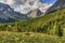 Rae Glacier and Elbow Lake