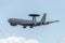 RAF Boeing E-3D Sentry on approach