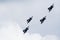 RAF Harriers flyby