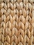 Raffia weave knitted fabric with textured surface