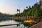 Raft houses on the Cheow Lan lake