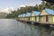 Raft houses at Khao Sok National Park, Thailand