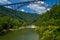 Rafters at the New River Gorge Bridge in West Virginia