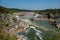 Rafting on Great Falls State Park, Virginia.