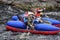 Rafting on rafts and kayaks, open competitions of Karelia