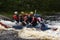 Rafting on rafts and kayaks, open competitions of Karelia