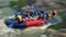 Rafting on rapids of the Southern Bug River, Migiya