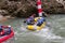 Rafting is the Russian Championship in rafting on mountain rivers. The Belaya River of the Republic of Adygea.