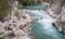 Rafting team near Verdon river