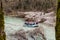 Rafting at voidomatis river in Epirus Greece