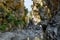 Raganello Gorges from Devil bridge in Civita, Calabria