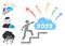 Ragged 2022 Fireworks Cloud Steps Icon Collage