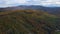 Ragged Mountain aerial view in Danbury, New Hampshire, USA