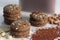 Ragi Cookies or Finger Millet Cookies. Delight in wholesome goodness with these delectable finger millet cookies topped with