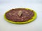 Ragi rotti or flat Bread made using finger millet is a healthy and tasty breakfast dish of Karnataka, India. served with chutney.