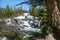 Raging rapids of the Crazy Creek Cascade, Wyoming, USA