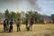 Raging wildfire in Port Elizabeth, South Africa