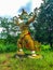 Ragman statue, the character in Thai literature, the most beautiful and cruel.