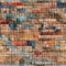 Rags Carpet Texture Background, Woven Rug Pattern, Handmade, Hand-Woven Rustic Carpet Made of Rags