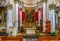 RAGUSA, ITALY, APRIL 26, 2017: Interior of the Chiesa Anime Sante del Purgatorio in Ragusa, Sicily, Italy