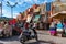 Rahba Lakdima or the Spice Square in Marrakesh Morocco with a Bike and Objects for Sale