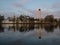 Raifa Monastery, reflected in the lake. Kazan, Russia