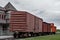 Rail Cars On Display At Palmerston Railway Heritage Museum