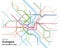 Rail Network Map of Cologne,Germany