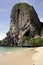 railay beach karst krabi thailand