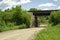 Railroad Bridge near Abandoned Town of Metz, Iowa