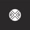 railroad crossing icon. Filled railroad crossing icon for website design and mobile, app development. railroad crossing icon from