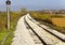 Railroad at the Greek-Bulgarian borders