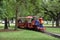 Railroad at Hermann Park in Houston, Texas