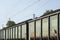 Railroad Hopper Cars Used For Delivering Coke To Steel Mills.