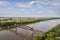 Railroad Katy Bridge at Boonville over Missouri River